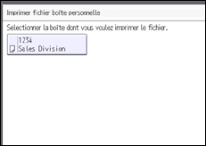 Illustration de l'écran du panneau de commande
