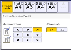 Illustrazione schermata pannello di controllo