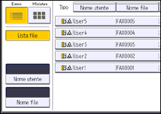 Illustrazione schermata pannello di controllo