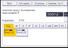 Illustrazione schermata pannello di controllo
