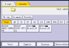 Illustrazione schermata pannello di controllo