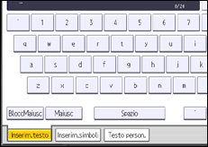 Illustrazione schermata pannello di controllo