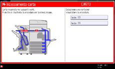 Illustrazione schermata pannello di controllo