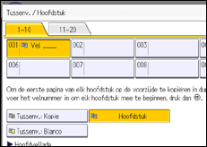 Schermafbeelding bedieningspaneel