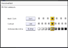 Schermafbeelding bedieningspaneel