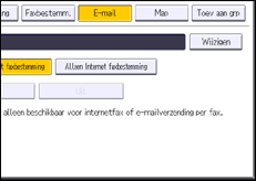 Schermafbeelding bedieningspaneel