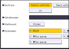 Schermafbeelding bedieningspaneel