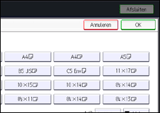 Schermafbeelding bedieningspaneel