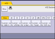 Schermafbeelding bedieningspaneel
