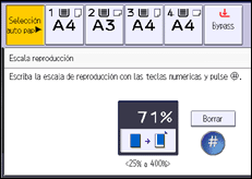 Ilustración de la pantalla panel de mandos