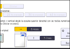 Ilustración de la pantalla panel de mandos