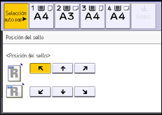 Ilustración de la pantalla panel de mandos