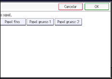 Ilustración de la pantalla panel de mandos