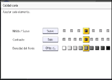 Ilustración de la pantalla panel de mandos