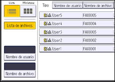 Ilustración de la pantalla panel de mandos