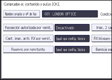 Ilustración de la pantalla panel de mandos