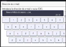 Ilustración de la pantalla panel de mandos