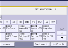 Ilustración de la pantalla panel de mandos