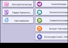 Abbildung Bedienfeld-Display