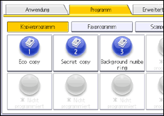 Abbildung Bedienfeld-Display
