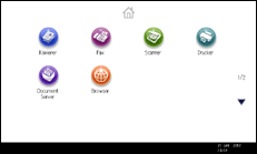 Abbildung Bedienfeld-Display