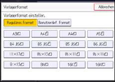 Abbildung Bedienfeld-Display