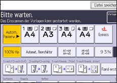 Abbildung Bedienfeld-Display
