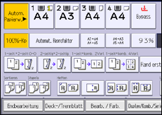 Abbildung Bedienfeld-Display