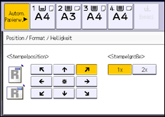 Abbildung Bedienfeld-Display