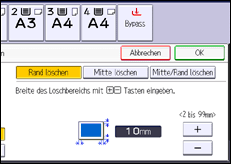 Abbildung Bedienfeld-Display