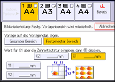 Abbildung Bedienfeld-Display