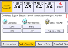 Abbildung Bedienfeld-Display