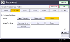 Abbildung Bedienfeld-Display