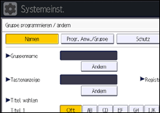 Abbildung Bedienfeld-Display