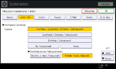 Abbildung Bedienfeld-Display