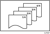 Ilustración de la numeración de páginas