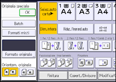 Illustrazione schermata pannello di controllo