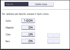 Illustrazione schermata pannello di controllo
