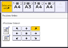 Illustrazione schermata pannello di controllo
