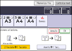 Illustrazione schermata pannello di controllo