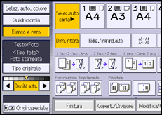 Illustrazione schermata pannello di controllo