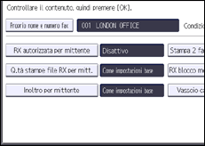 Illustrazione schermata pannello di controllo