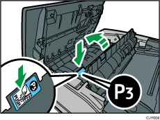 Illustrazione alimentatore automatico originali (ADF)