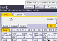 Illustrazione schermata pannello di controllo