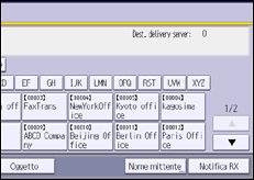 Illustrazione schermata pannello di controllo