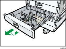Illustrazione del vassoio carta formato piccolo