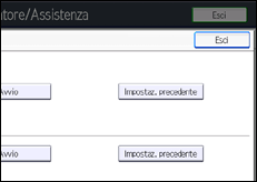 Illustrazione schermata pannello di controllo