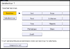 Schermafbeelding bedieningspaneel