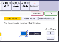 Schermafbeelding bedieningspaneel