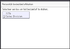 Schermafbeelding bedieningspaneel